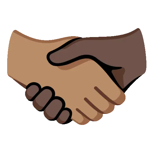 Handshake animated emoji