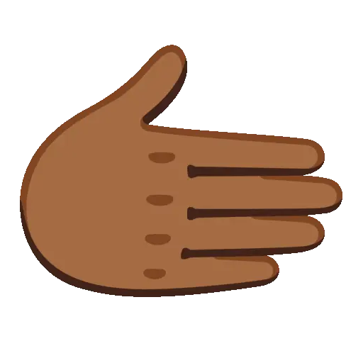 Rightwards Hand animated emoji