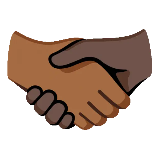 Handshake animated emoji
