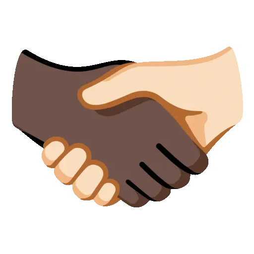 Handshake animated emoji