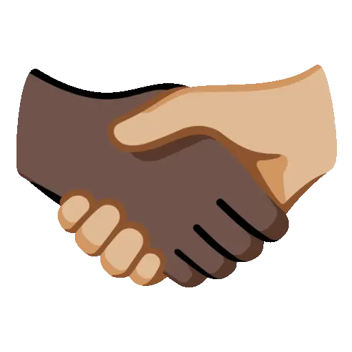 Handshake animated emoji