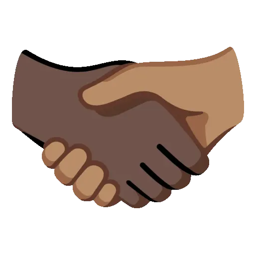 Handshake animated emoji