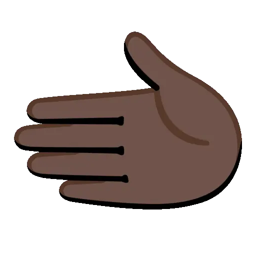 Leftwards Hand animated emoji