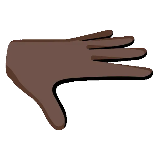 Palm Down animated emoji