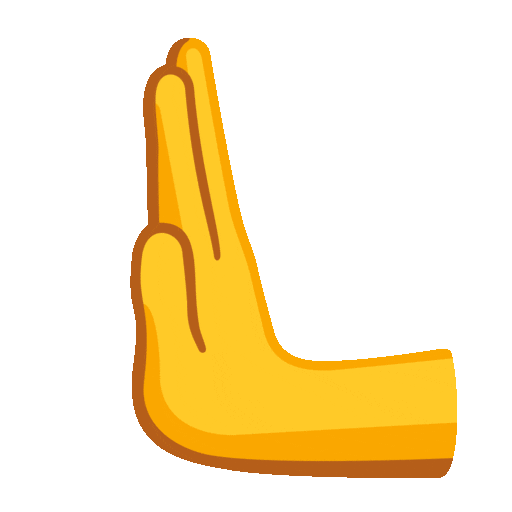 leftwards pushing hand animated