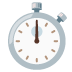 Stopwatch emoji on Google