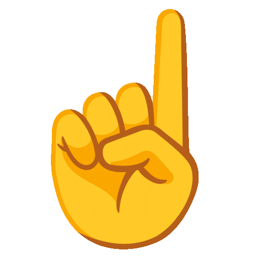 index pointing up animated