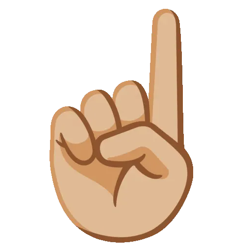 Index Finger animated emoji