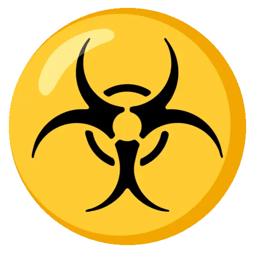 Biohazard Sign emoji