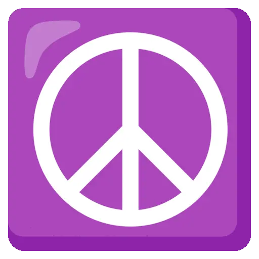 Peace Symbol emoji