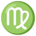 Virgo emoji on Google