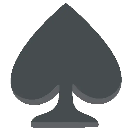 Spade animated emoji