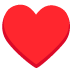 Heart Suit emoji on Google