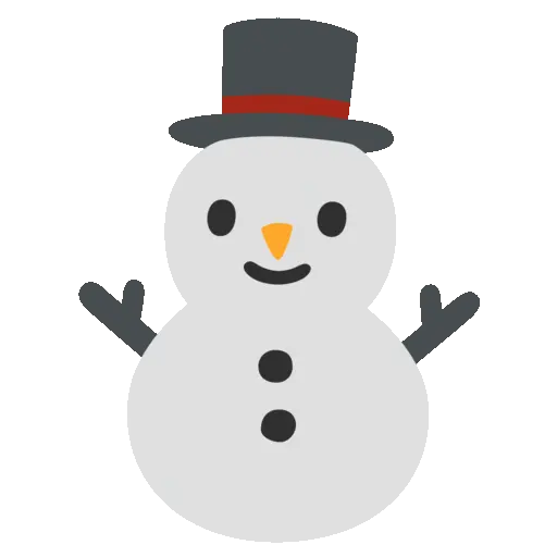 Snowman Without Snow emoji