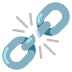 broken chain emoji on Google