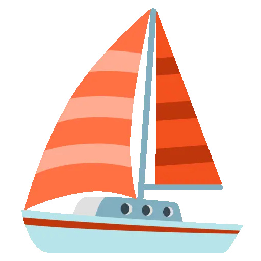 Sailboat emoji