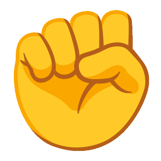 raised fist animated