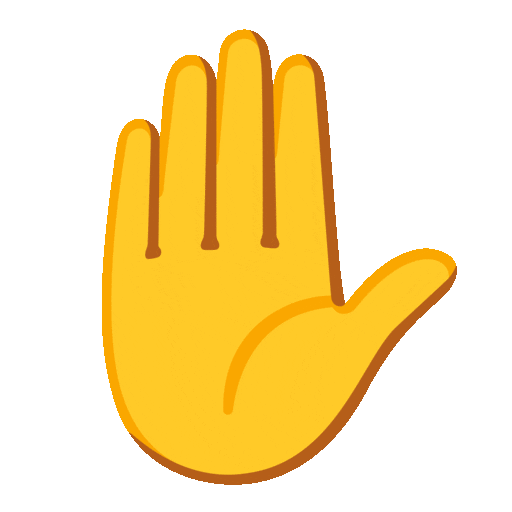 raised hand animated