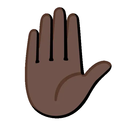 Raised Hand animated emoji