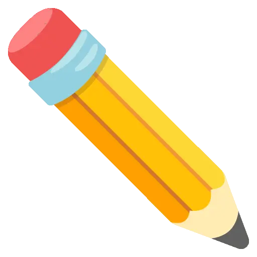 Pencil emoji