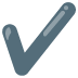 Check Mark emoji on Google
