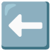 Left Arrow emoji on Google