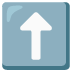 Up Arrow emoji on Google
